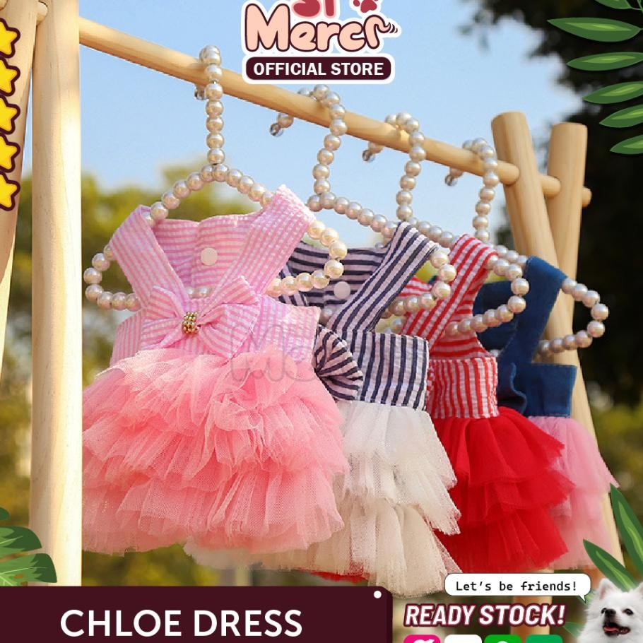 Baju Anjing Kucing Korea Dress Anjing Dress Anjing Korea Baju Anjing Harness Baju Anjing Kucing Harn