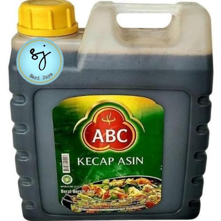 

Kecap Asin ABC 6 Kilogram Jerigen Nugi