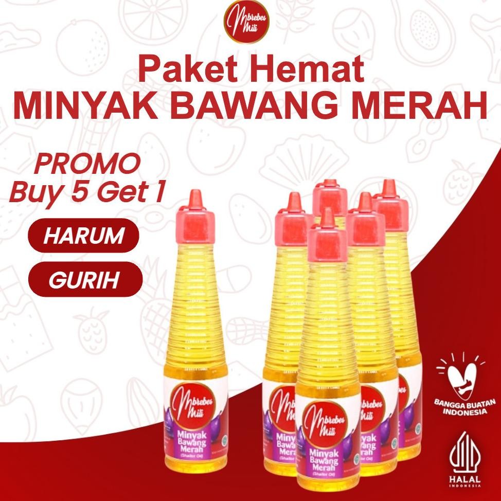 

Paket Hemat Minyak Bawang Merah Isi 6 Nugi