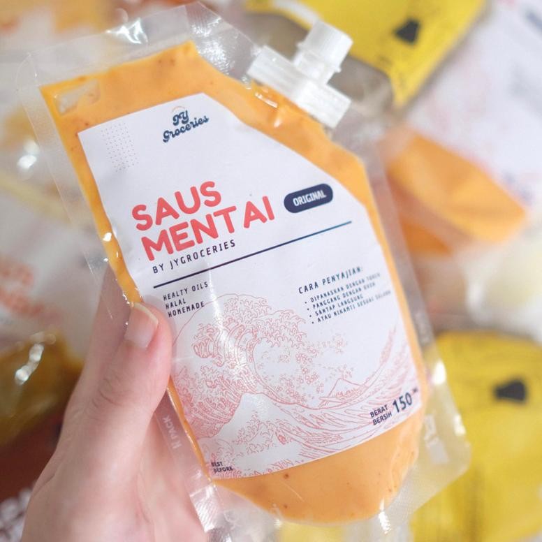

Saos Mentai Halal 1000ml Creamy Pedas Sedikit Nugi