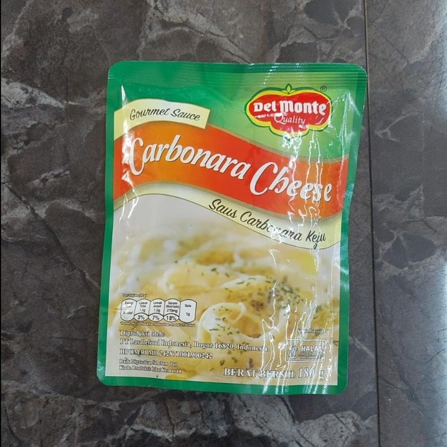 

Delmonte Carbonara Cheese 180 gr Nugi