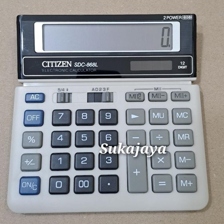 

kalkulator citizen 868L RB2