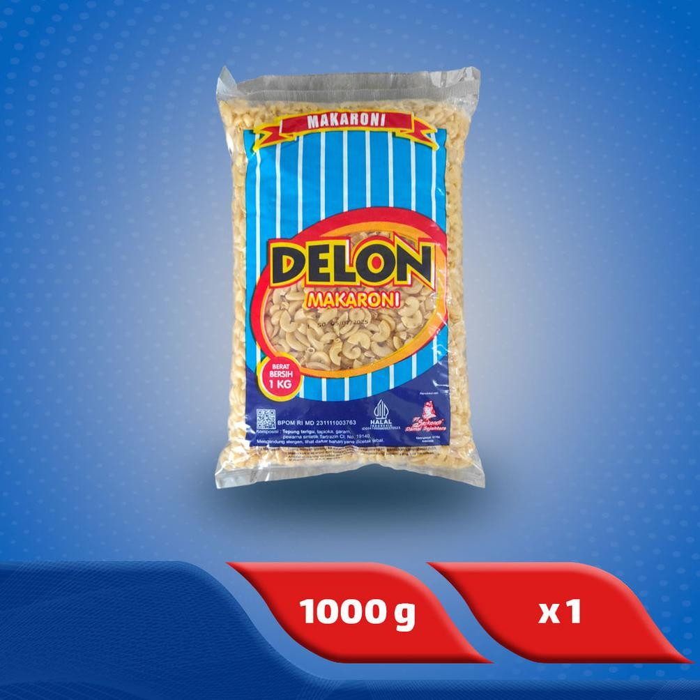 

Delon Biru Makaroni Bantat 1 Kg Nugi