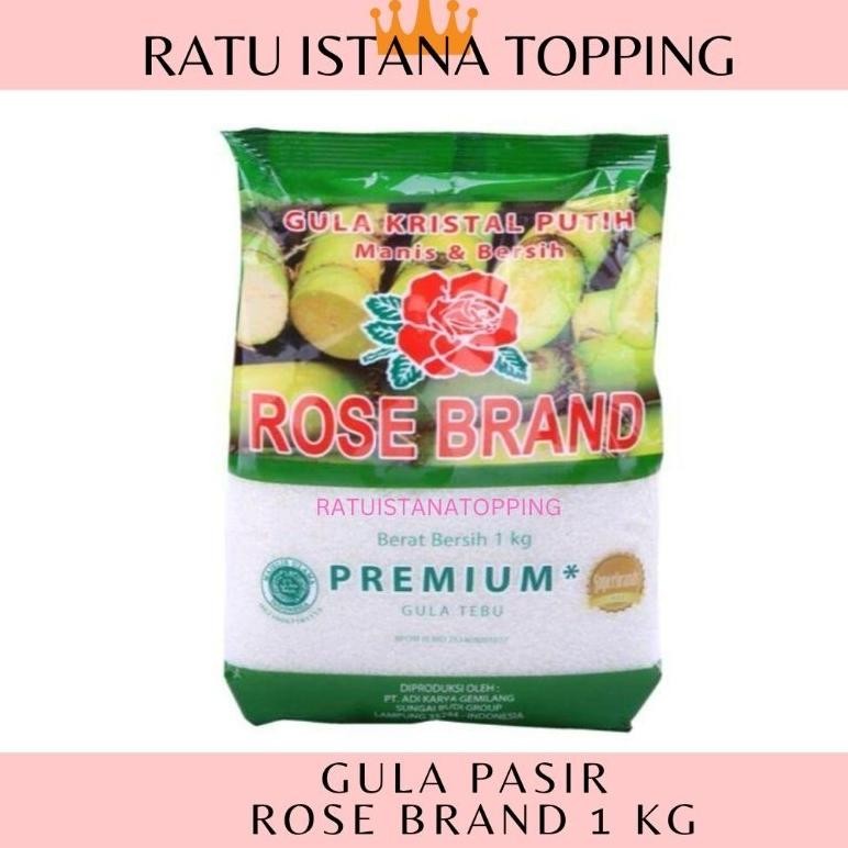 

GULA PASIR ROSEBRAND KEMASAN 1 KG GULA PUTIH PREMIUM Nugi