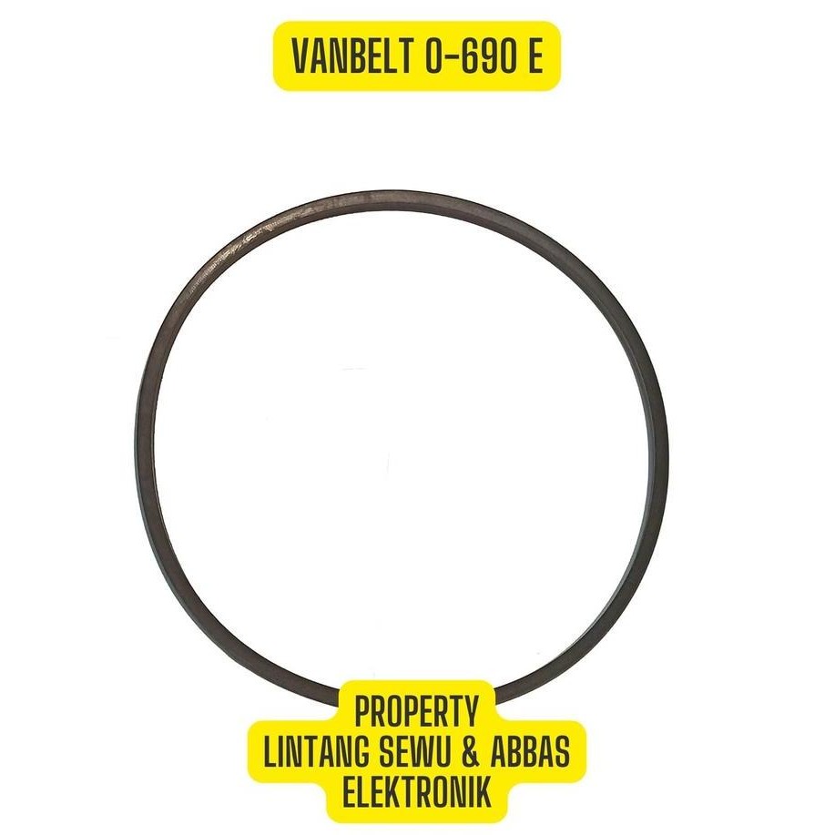 Baru Vanbelt Mesin Cuci O-690E Tali Sabuk Penggerak Motor Cuci O690E