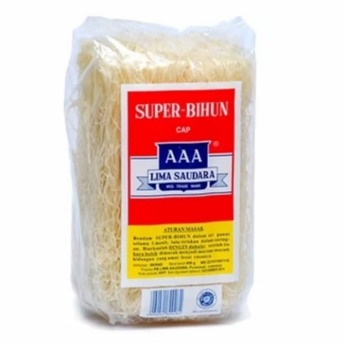 

BIHUN BERAS - SUPER BIHUN AAA 450 gram