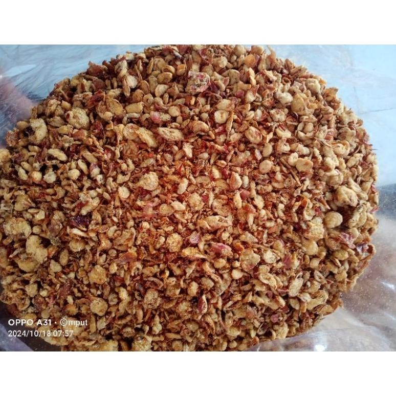

Termurah Bawang Goreng Grade E 1Kg Non MSG Renyah Nugi