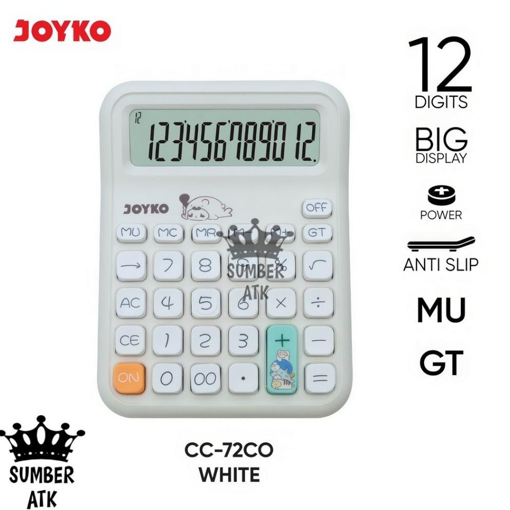 

Calculator Kalkulator Joyko CC-72CO 12 Digits RB2