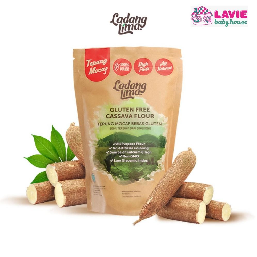 

LADANG LIMA Tepung Mocaf APF 500g - Tepung Singkong Gluten Free Nugi