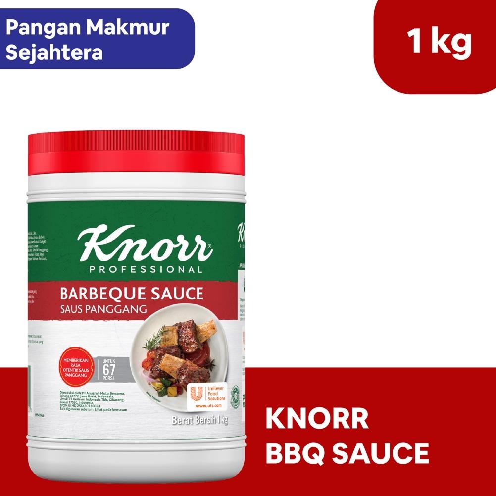 

Knorr - Saus Barbeque / Saus Panggang Bbq / Bbq Sauce 1 Kg Nugi