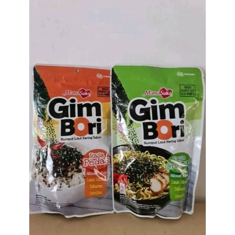 

Gim Bori Mamasuka Rumput Laut Kering Pouch 60gr Nugi