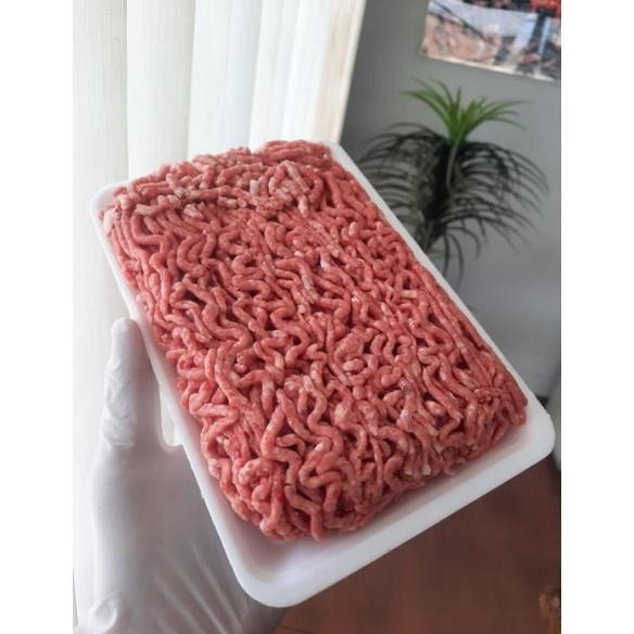 

Daging Giling Sapi 500gr 90% Daging 10% Lemak Nugi