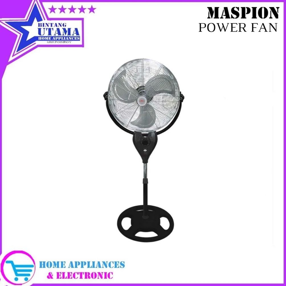 (COD) MASPION PW-507-S / PW 507 / POWER FAN / KIPAS ANGIN BERDIRI / KIPAS JUMBO BESAR [20 INCH] TERM