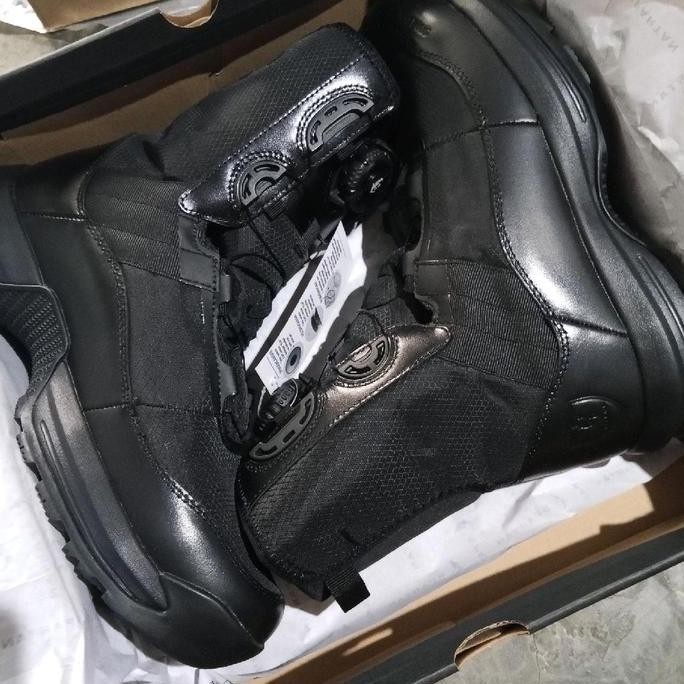 Sepatu Pdl Spartan tali putar combat Boots