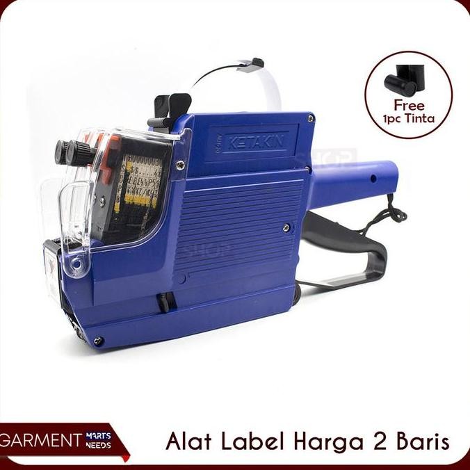 

New - Alat Label Harga 2 Baris Angka Angka Price Labeller Mx 6600