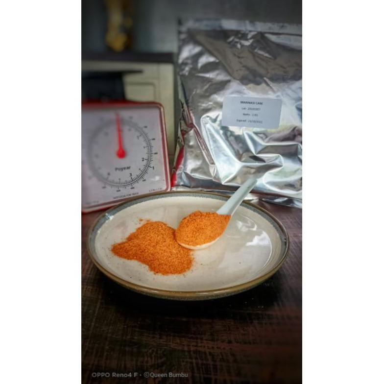 

Bumbu Marinasi Cabe/Hot (pedas normal) Fried Chicken/Geprek. Bumbu ayam krispi Nugi