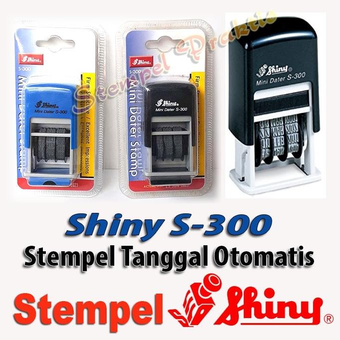 

Stempel Tanggal Otomatis 3mm Shiny S-300 Self-Inking RB3