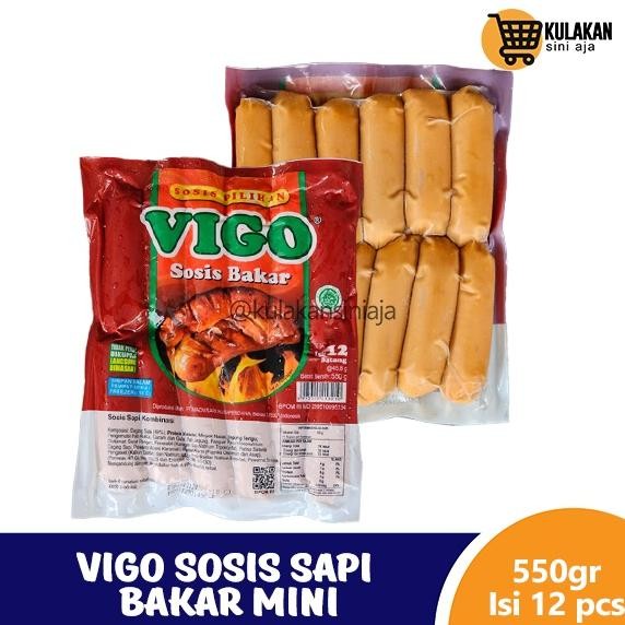 

Vigo Sosis Sapi Bakar Mini Isi 12 500gr Berkualitas Nugi