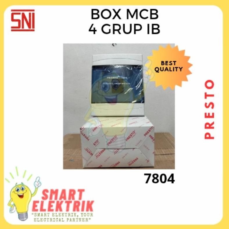 PRESTO - Box MCB 4 Grup IB Bisa Buat 2 MCB 3 MCB 4 MCB 2 Grup Nugi