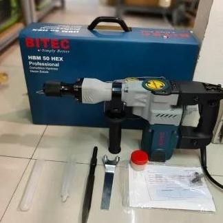 Mesin Bobok Beton Bitec Hbm 50 Hex Demolition Hammer Hbm50Hex