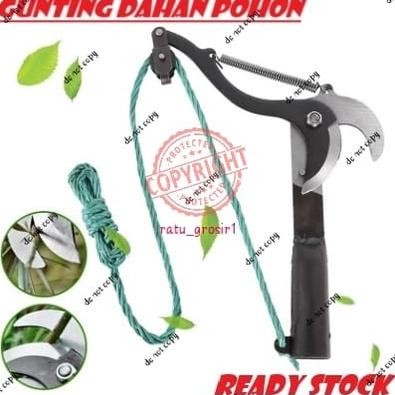 Gunting Pohon Tarik Pisau Tali Multifungsi Alat Tanaman Peralatan Kebun Tree Pruner Gergaji