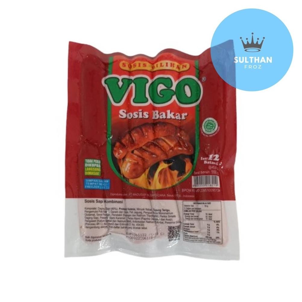 

Vigo Sosis Sapi Bakar Isi 12 Pengiriman Cepat Nugi