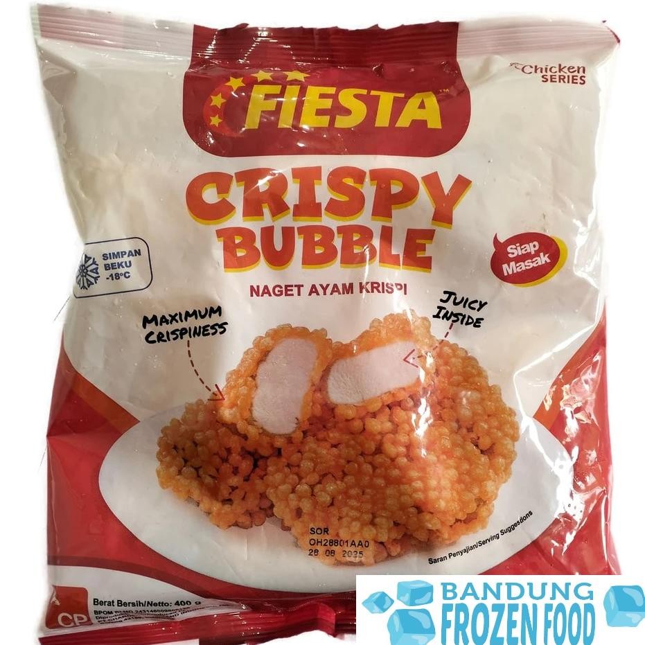 

Fiesta Crispy Bubble Nugget 400gr Nugi