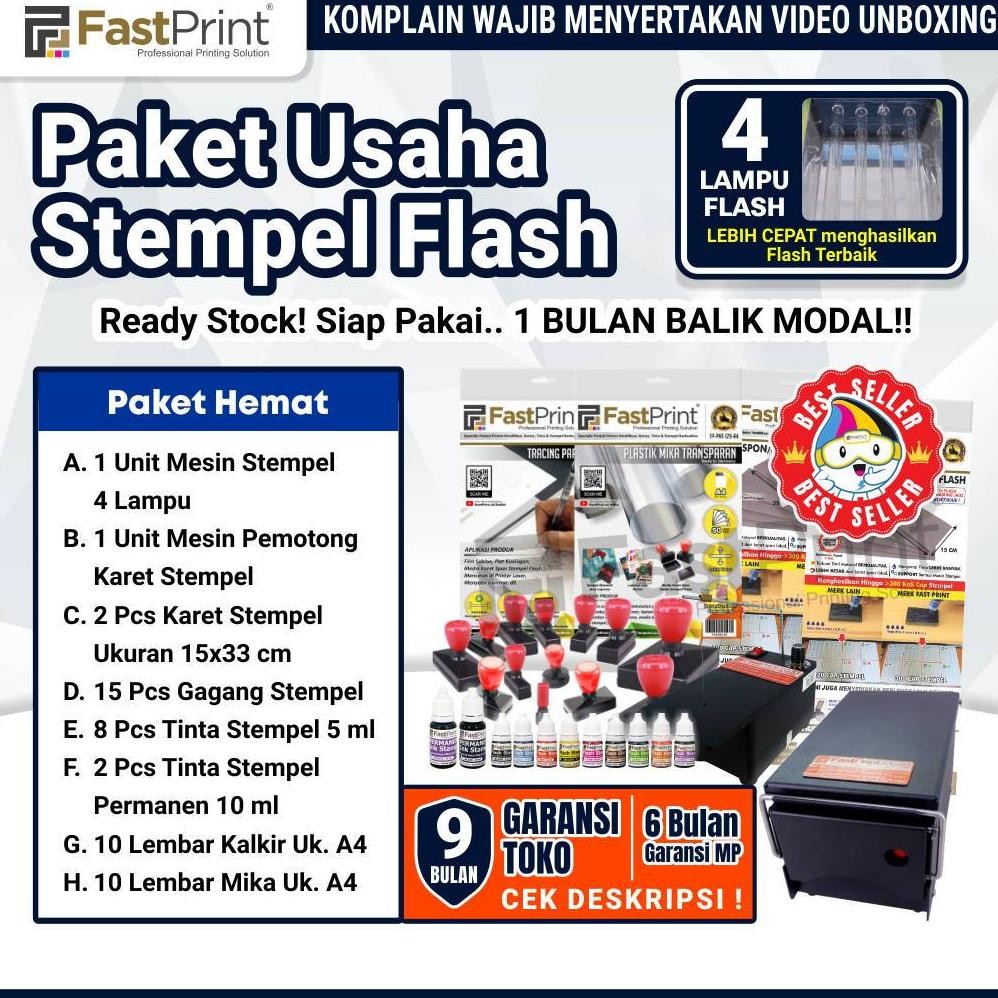 

Paket Hemat Mesin Stempel 4 Lampu Lengkap RB3