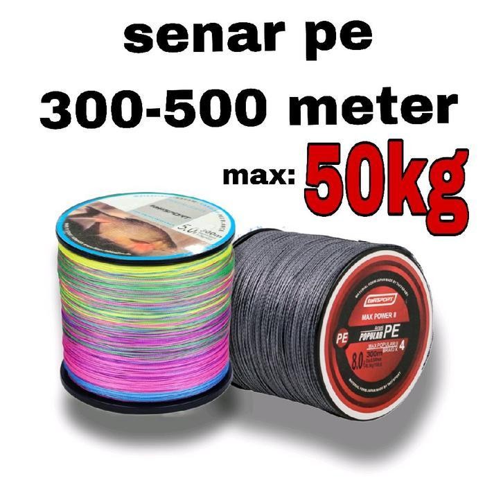 Senar Pe 300 Meter Kuat Dan Murah Benang Pe Senar Pancing Kuat Senar Pancing Pe