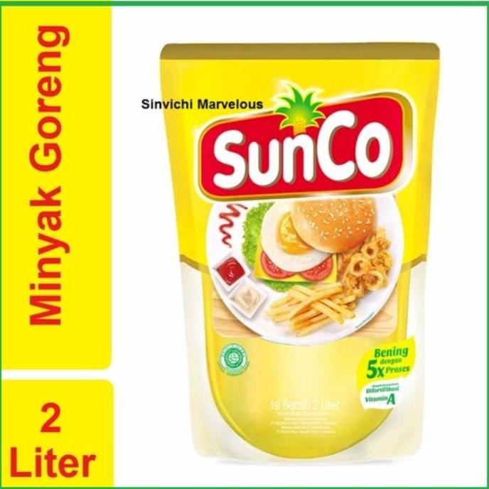 

Minyak Goreng Sunco Refill 2 Liter - Minyak Jernih Ekonomis Diskon!