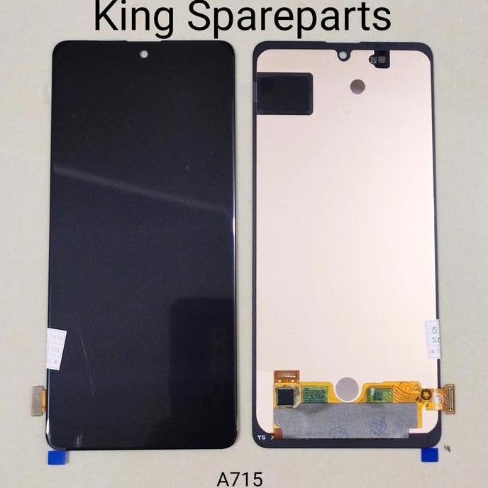 LCD TOUCHSCREEN SAMSUNG GALAXY A71 A715 OLED FINGERPRINT FUNGSI