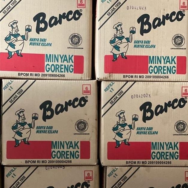 

Minyak Goreng Kelapa Barco Pouch 1 Liter 1 Dus (12 Pcs) Diskon!