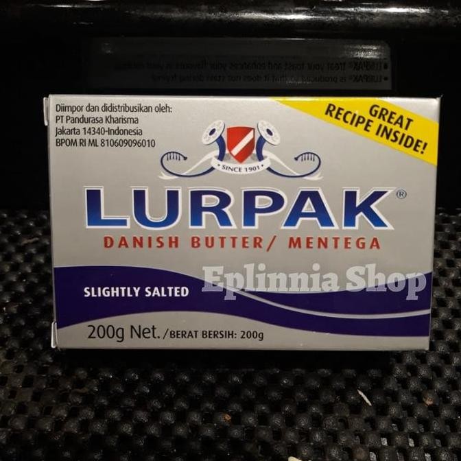 

Lurpak Butter Block 250G - Mentega Margarin Asin Premium Asli Denmark Diskon!