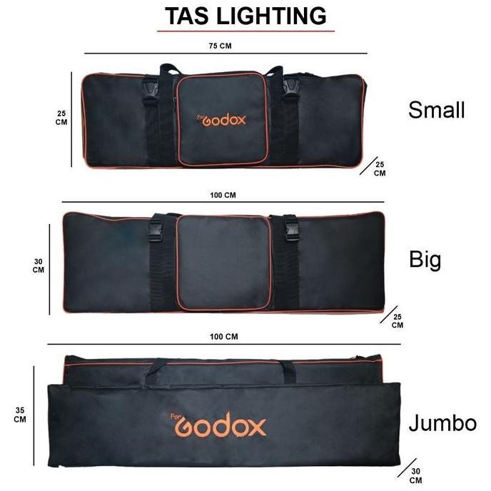 Lighting Studio Bag / Tas Lighting BIG / Tas paket studio (BESAR)