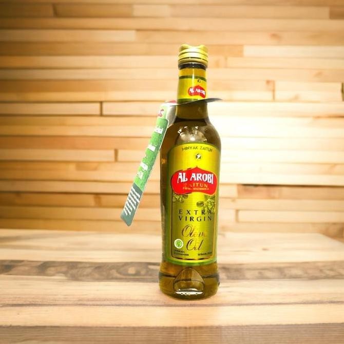 

Minyak Zaitun Al Arobi Extra Virgin 285Ml - Bisa Diminum, Botol Olive Oil Asli Diskon!
