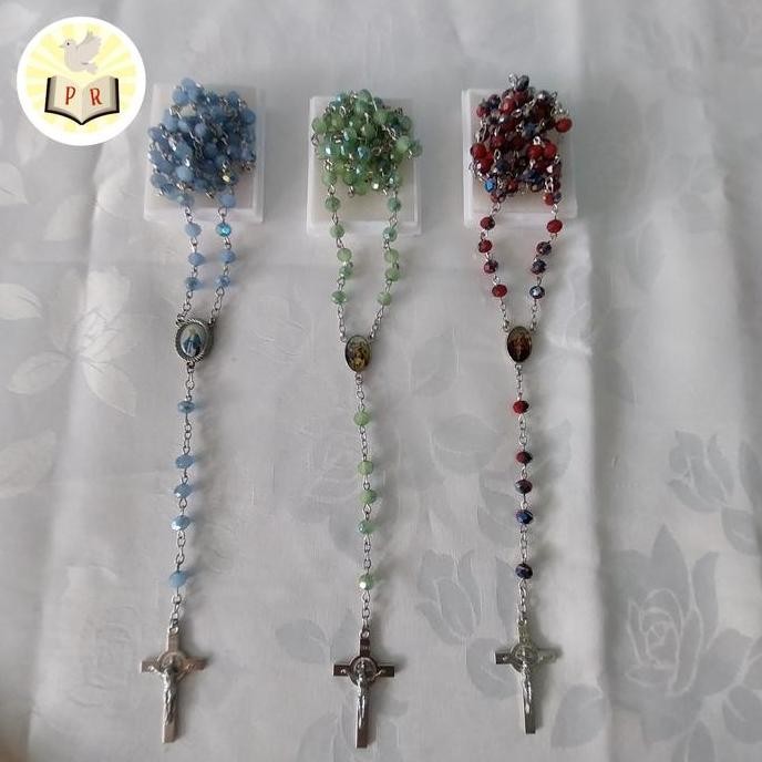 ROSARIO KRISTAL CEKO DOVE - 5MM