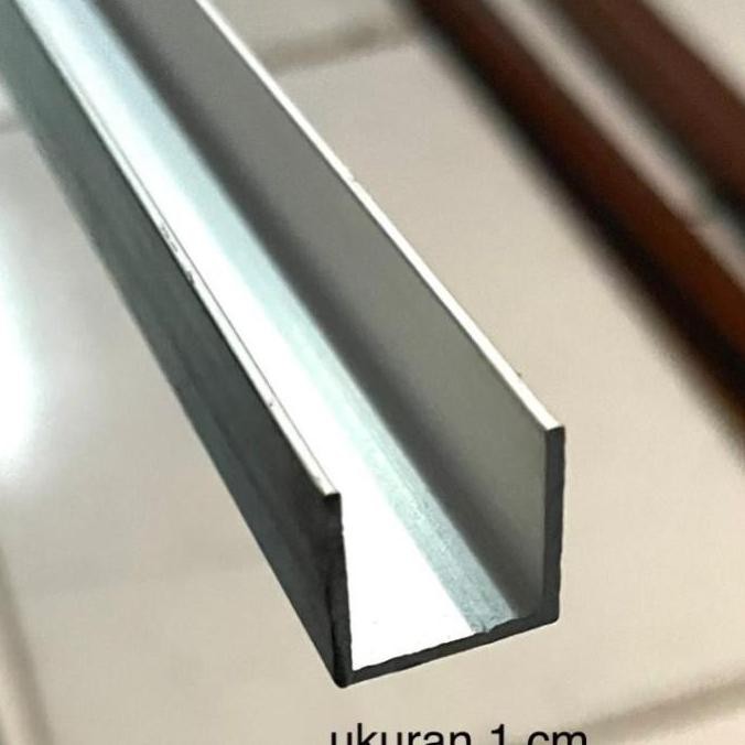 Lis U Alumunium silver / lis U alumunium