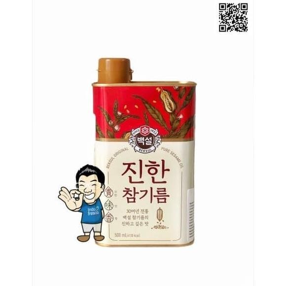 

Beksul Minyak Wijen Korea 500Ml Cj Camgirem Premium Sesame Oil Halal Diskon!