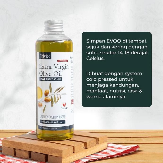 

Trivico Minyak Zaitun Extra Virgin Olive Oil Cold Pressed 500Ml Diskon!