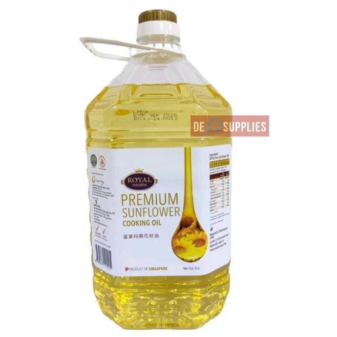 

Royal Cuisine Sunflower Oil 5L Minyak Bunga Matahari Premium Diskon!