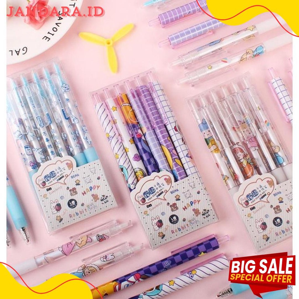 

Moka 6Pcs Pulpen Gel Mekanik 0.5Mm / Ballpoint Mekanik Mkp139 Flash Sale! Diskon Hingga 70%