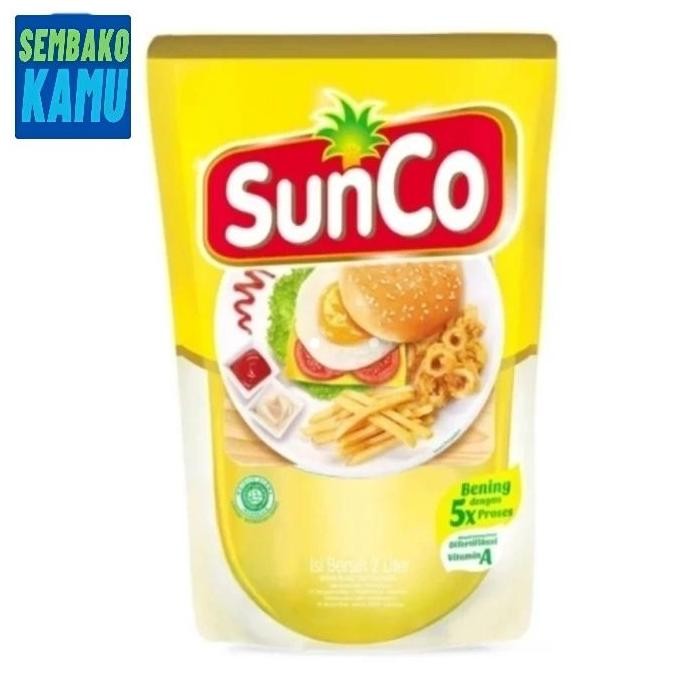 

Minyak Goreng Sunco Refill 2 Liter Minyak Jernih, Tidak Mudah Tengik Diskon!