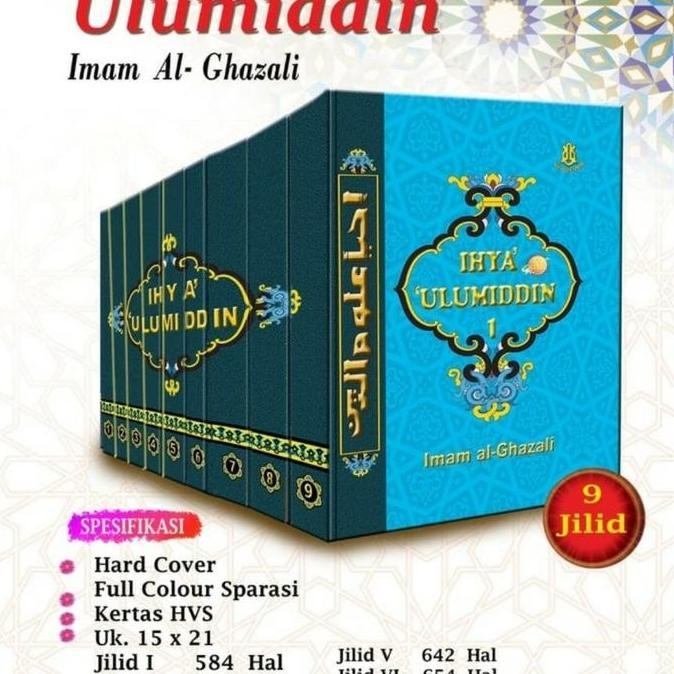 Kitab Ihya Ulumuddin Terjemah karya Imam Ghazali Jilid 1-9