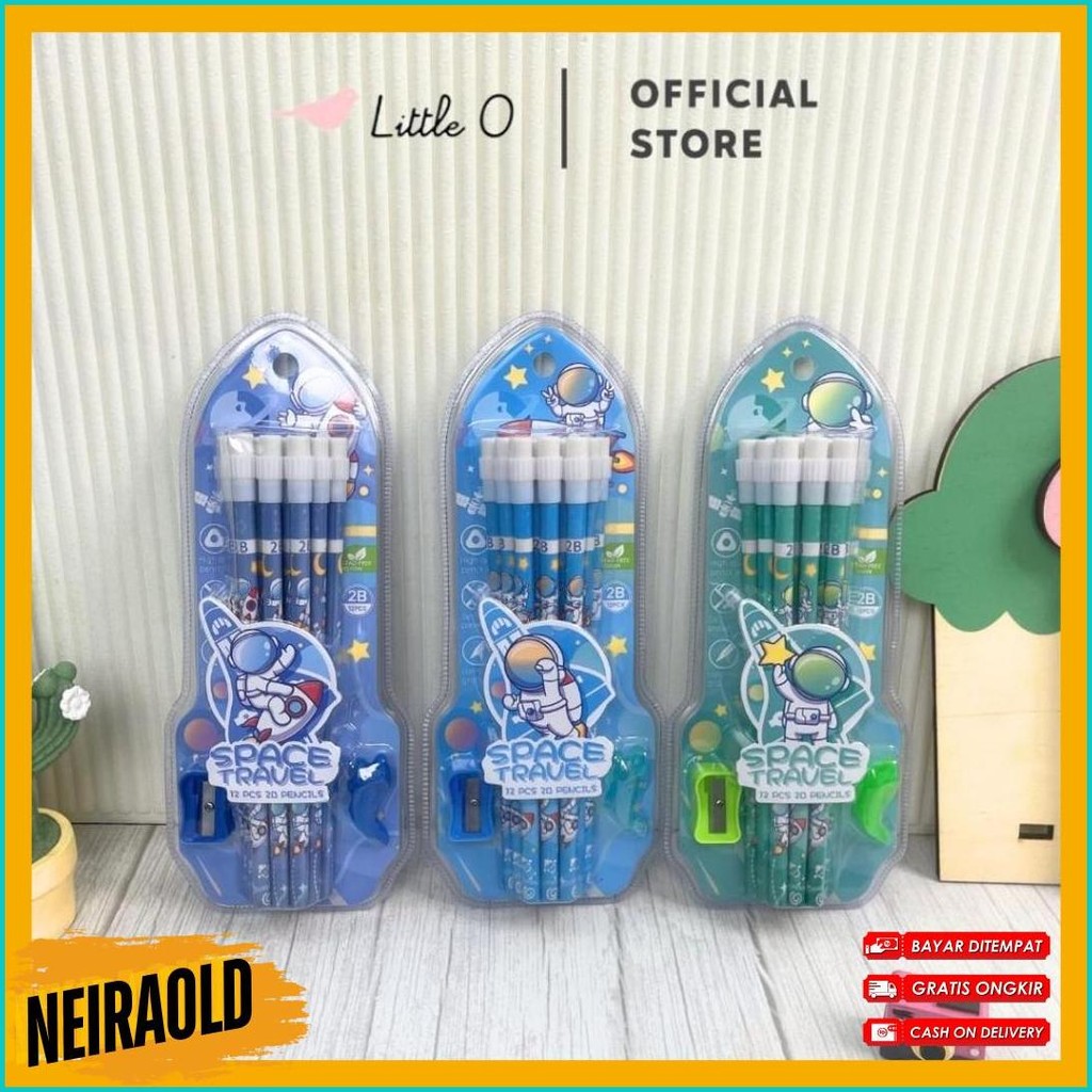 

14In1 Set Pensil Unicorn Astronot Space Cars Set Stationary Pensil Paket Goodiebag Back To School Terlaris! Produk Ini Banyak Dicari