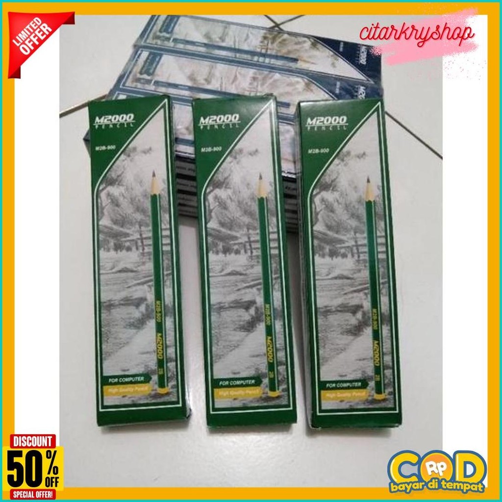 

Pensil M2000/ For Komputer/Satu Kotak Terlengkap Dan Termurah