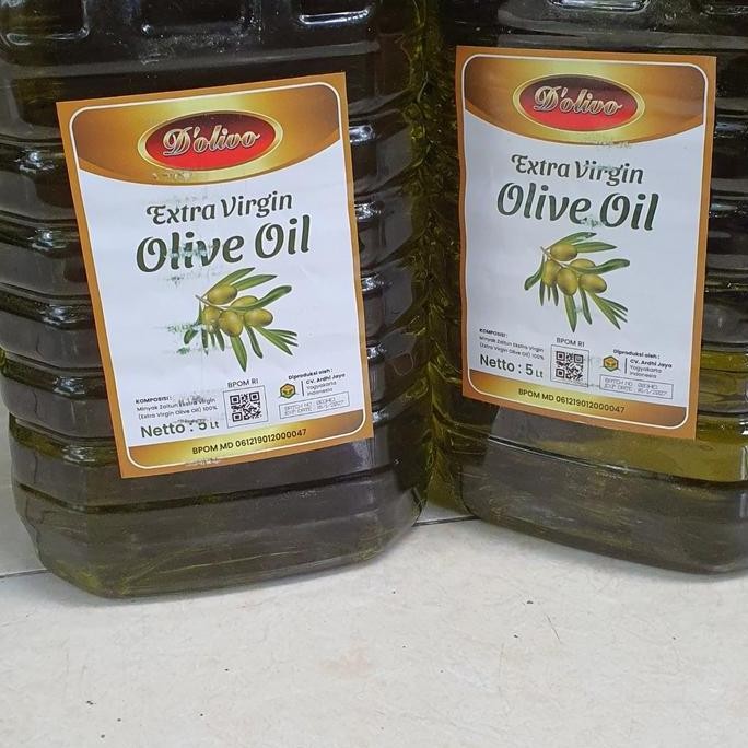 

Minyak Zaitun DOlivo 5 Liter - Extra Virgin Olive Oil Jumbo Diskon!