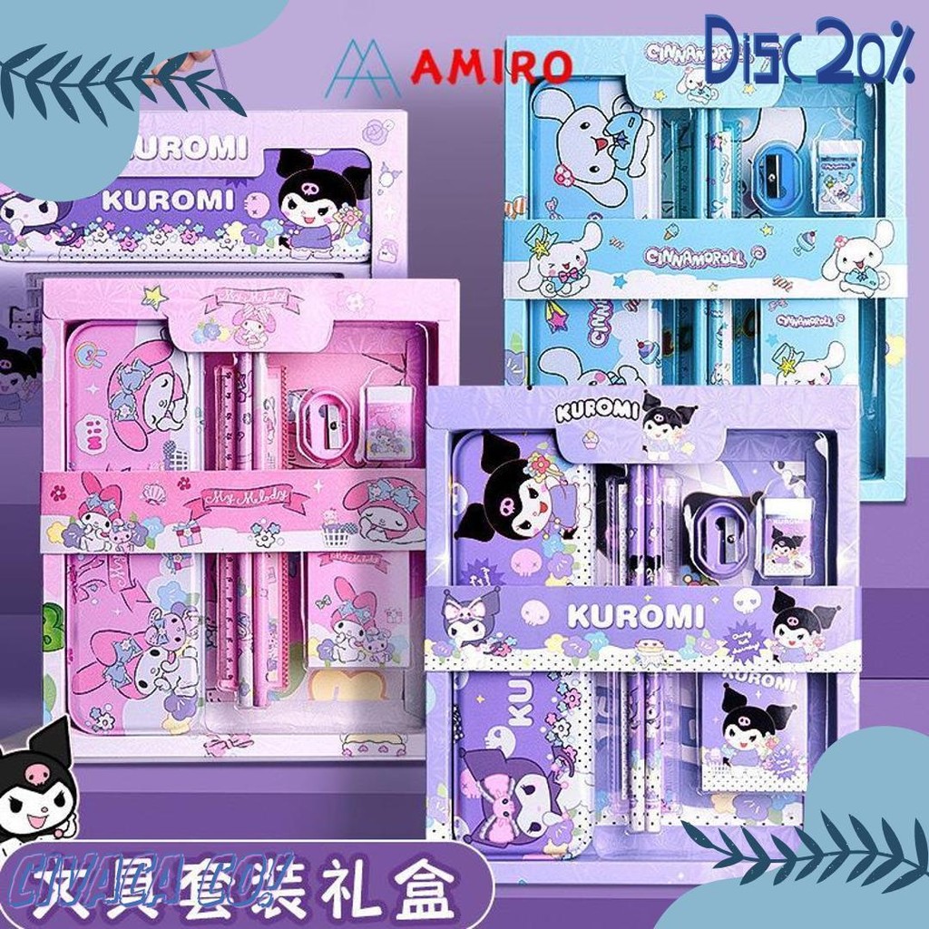 

(7 In 1) Study Set Kotak Pensil Anak Set 7 In 1 Stationery Untuk Hadiah Anak Sekolah / Alat Tulis Set Kotak Pensil Karakter Murah Lucu Terlaris! Produk Ini Banyak Dicari