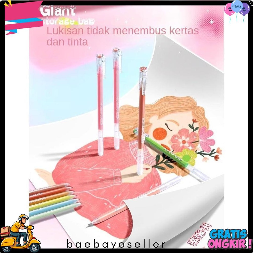 

Set Highlighters Warna Berisi 36 Warna Pena Netral Untuk Menggambar Catatan Khusus Flash Sale! Diskon Hingga 70%