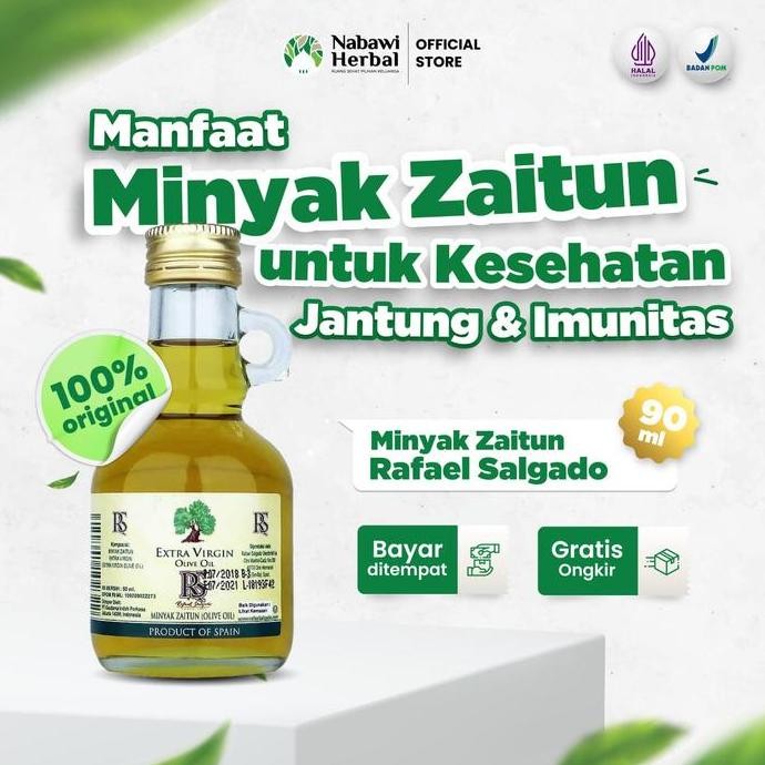 

Minyak Zaitun Rafael Salgado 90Ml - Extra Virgin Olive Oil Spanyol Diskon!