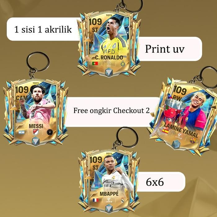 Kkim Gantungan Kunci Fc Mobile  1 Sisi